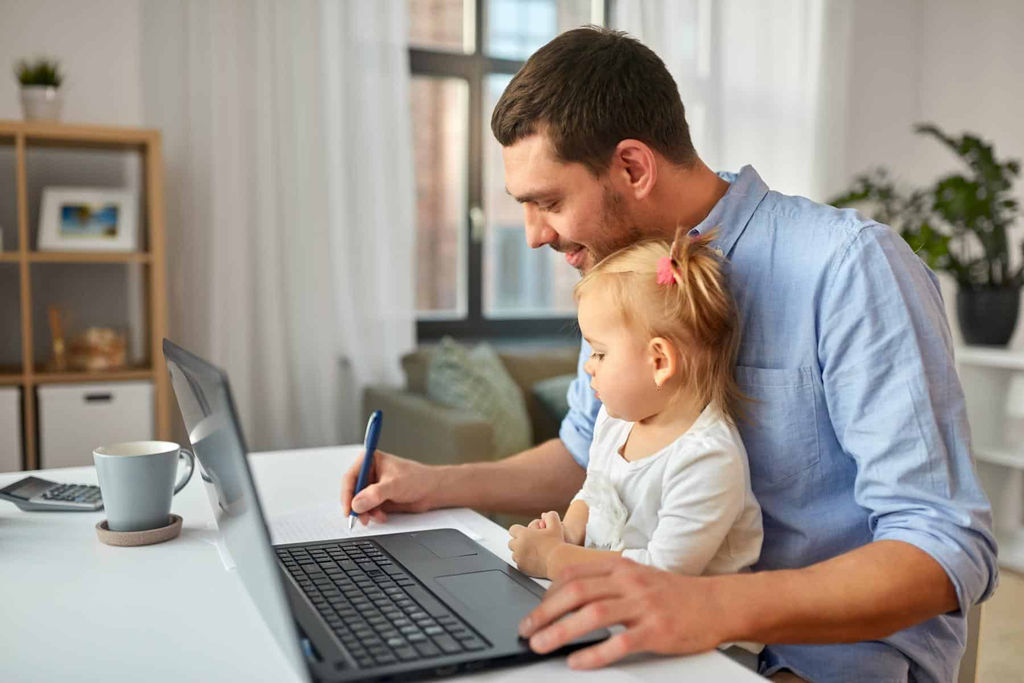 So gelingt das Home Office mit Kindern